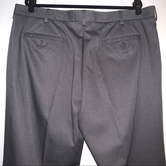Van Heusen Gray Dress Pants W42 L30 - Picture 4 of 7